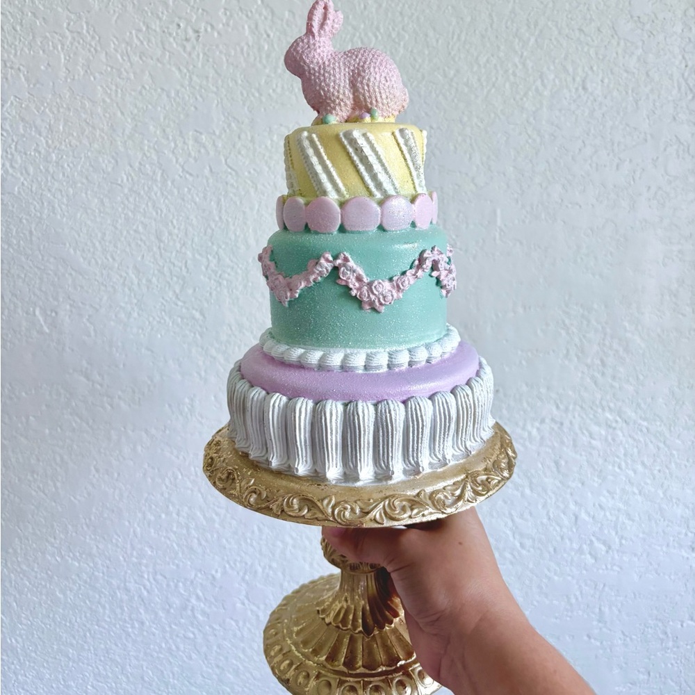 Cupcakes & Cashmere Tiered Easter Cake 🐰🎂